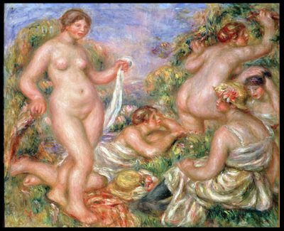 Baigneurs, c.1918 - Pierre Auguste Renoir